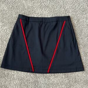 Womens‎ VK SPORT Black Skort Size 10 Medium M Golf Tennis Leisure Comfy athletic
